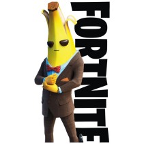 Vinilos decorativos banana videojuego fortnite